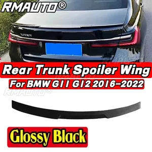 สปอยเลอร์หลังรถยนต์ BMW G11 ชุดแต่งสปอยเลอร์หลังสำหรับ BMW ซีรีส์ 7 G11 G12 730i 740i 750i ปี 2016-2022 อุปกรณ์ตกแต่งรถยนต์ - Product Image 1