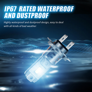 Bán buôn H11 Led Đèn Pha Bóng đèn HB4 9006 hir2 9012 Mini 1:1 6500K 12V lỗi miễn phí không thấm nước IP67 Điều kiện Mới - Product Image 3