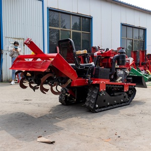 Mini-Excavatrice Rotative avec Grappin 35HP 4x4, Cultivateur à Griffes pour Usage Domestique et Agricole - Product Image 5