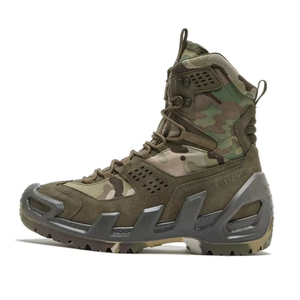 Botas de Senderismo Tácticas con Puntera de Acero, Duraderas e Impermeables, Parte Superior Sintética, Suela de Goma, para Hombre, Trekking al Aire Libre, Uso en Todas las Estaciones - Product Image 6
