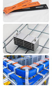 Fixador de Cabo Plástico Tipo Superposto, Clipes de Gerenciamento de Cabos de Energia - Product Image 4