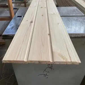 Benutzer definierte Größe Rand geklebte Platte Paulo wnia Holz Preis 100% Massivholz für Innenwand paneele