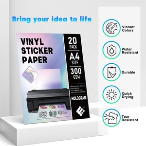 Tùy chỉnh in ấn chất kết dính không thấm nước Vinyl phun lớn dán CuộN máy in phun <span class=keywords><strong>Sticker</strong></span> giấy <span class=keywords><strong>Sticker</strong></span> tấm - Product Image 2