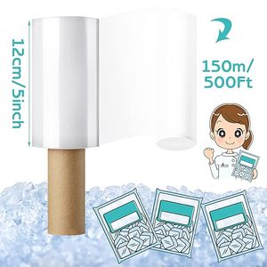 Película Elástica con Asa, Envoltura Segura para Tatuajes y Compresas de Hielo, Película Retráctil Autoadhesiva para Entrenamiento Deportivo, Fijación de Hielo en Deportes - Product Image 6