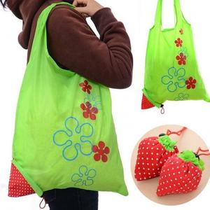 Wholesale Eco Non-Woven Tote <b>Bag</b> Strawberry Foldable Waterproof <b>Reusable</b> <b>Shopping</b> <b>Bag</b> Shoulder Strap Customizable Size Color - Product Image 1
