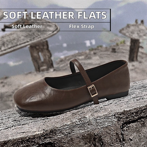 Zapatos Planos Casuales de Mujer, Estilo Bailarina, Punta Redonda, con Lazo para Primavera/Verano, Plantilla de Cuero Suave y Goma, para Uso Diario - Product Image 2