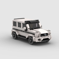 Vente Flash : Blocs de Construction Éducatifs en Plastique ABS Compatibles MOC pour Voitures de Course et SUV, Idéaux pour Cadeaux d'Entreprise
