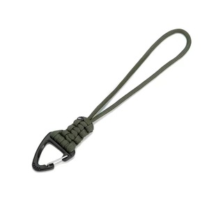 Paracorde porte-clés lanière Triangle boucle haute résistance Parachute cordon <span class=keywords><strong>auto</strong></span>-défense survie d'urgence sac à dos porte-clés - Product Image 6