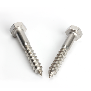 Stainless Steel Hex Head <strong>Wood</strong> <strong>Screw</strong> Hexagon Head Lag <strong>Screw</strong> Self Tapping Timber <strong>Screw</strong> - Product Image 1