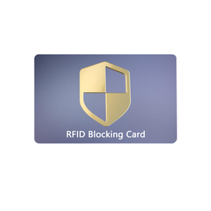 Thẻ Ghi Nợ Bảo Vệ <span class=keywords><strong>NFC</strong></span> Kích Thước 85.5*54*0.76Mm Làm Nhiễu Dữ Liệu Chống Trộm Thẻ Chặn Rfid - Product Image 6