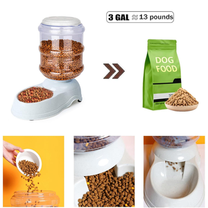 Large Capacity Eco-Friendly Portable Plastic Pet Fountain Cat Dog <b>Water</b> Drinking Manual Pet Feeder Bowls Food <b>Dispenser</b> - Product Image 3