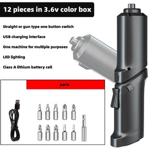 NEOBRISKEN Lithium Battery Screwdriver Rechargeable Multi-function Folding 108 Pieces Power Tools N247 Lithium Battery Screwdriv - Product Image 4