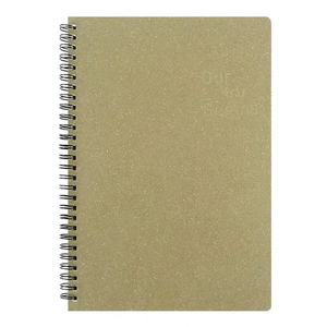 Factory Direct A5 Spiral Brown Kraft Cover Coil School Diary Notebook with 80 Sheets (160 Pages) Ruled <b>Journals</b> - Product Image 3