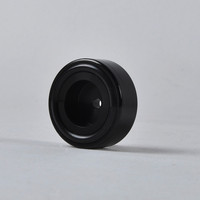 Schwarzes CNC-Aluminium 39x17mm mit Gummiring-Füßen für Audio-Röhrenverstärker-Bausatz