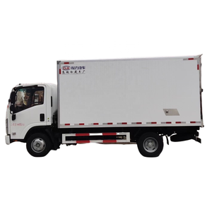 Camión Isuzu 4X2 con Caja Refrigerada Thermo King de 20 Pies, Caja Abierta Lateral, Carga Seca, Fibra de Vidrio, para Rusia - Product Image 4