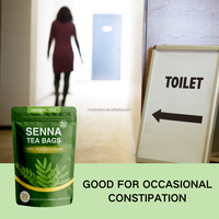 Sachet de thé amincissant à la feuille de séné OEM thé naturel à base de plantes pour la perte de poids pour adultes thé de nettoyage pour brûler les graisses