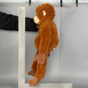 <span class=keywords><strong>Peluche</strong></span> Giapponese Popolare 2026: Scimmietta Macaque Morbida e Imbottita, Perfetta Idea Regalo di Compleanno per Bambini - Product Image 1