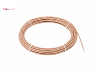 Kabel Video RG179 Berkualitas Tinggi untuk Kamera Keamanan, Sinyal Murni, Bersertifikasi CE, Harga Pabrik, Siap Kirim dalam 48 Jam