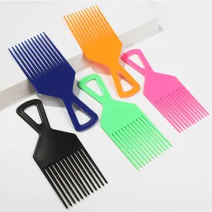 High Quality Magic Rose Roller Plastic Afro Hair Comb For Black Women