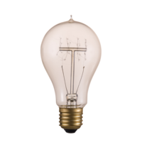 Lampe suspendue, ampoules incandescentes antiques 40W 60W A19 A21 A23, ampoule Edison à filament de tungstène vintage transparente pour décoration de café