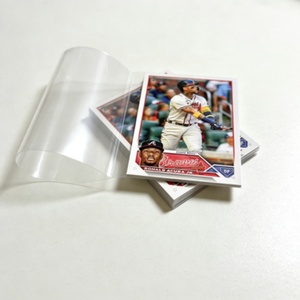Low Price Custom Durable Dustproof PP Material Matte Luxury Trading Card Sleeves with No Closure for Business Cards <b>Storage</b> - Product Image 1
