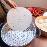 Papier de cuisson vapeur antiadhésif enduit de silicone pour l'approvisionnement en gros transfrontalier d'emballages alimentaires en usine