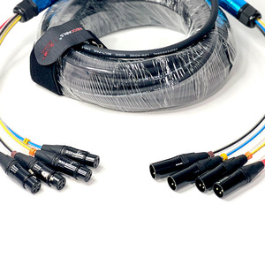 Cavo Microfonico Multicore a 4 Vie in PVC con Conduttore in Rame, Cavo Snake per Mixer, Amplificatore di Potenza, Cavo Segnale Multicanale - Product Image 5