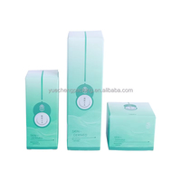 Custom Embossed Logo Art Paperboard Box Matt Lamination Recyclable Luxury Tuck Top Packaging for Skincare Serum Face Cream