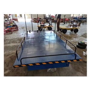 Remorque porte-voitures à plateau plat certifiée CE pour le transport de voitures sur rail plat - Product Image 4