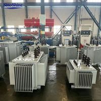 SinoShine 1600KVA Üç Fazlı Yağlı Tip Güç Trafosu 10KV/0.4KV Düşürücü S13 Bakır Sargılı Düşük Kayıplı ANSI IEC 50Hz
