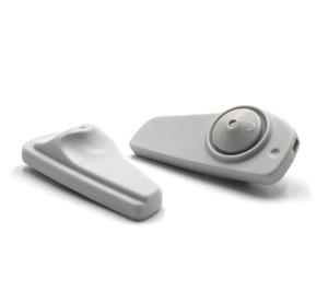 Cửa hàng quần áo chống trộm thẻ bán lẻ an ninh tấm thép Khóa thẻ 58kHz EAS AM siêu thẻ - Product Image 1