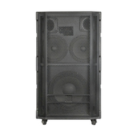 Altavoz activo de 3 vías woofer de 12 pulgadas estilo camboyano 300W potente altavoz de escenario activo profesional para exteriores