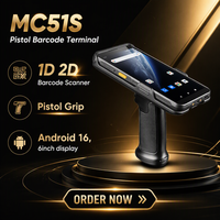 PDA Android robuste Chainway MC51S 6 pouces