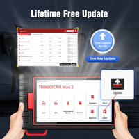 Alat Diagnostik Sistem Lengkap ThinkScan Max 2 Gudang USA EU, Mendukung CANFD untuk G-M 2026 AF DPF IMMO 28 Reset OBD2 Scanner
