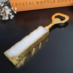 Apribottiglie per <span class=keywords><strong>vino</strong></span> in agata naturale ametista a grappolo di quarzo rosa di cristallo naturale gemma meditazione birra decorazione apribottiglie - Product Image 6