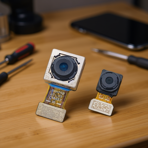 Cámara trasera para Oppo A77 4G completa con cable flexible y conector - Product Image 3