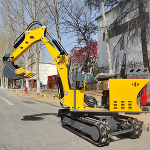 Envío gratis Digger Micro Excavadora sobre orugas Precios 0,8 Ton Mini Excavadora para la venta - Product Image 2