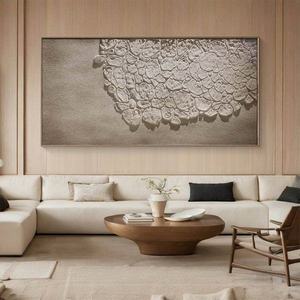 Peinture à l'huile texturée originale faite à la main pour la décoration murale, la décoration intérieure de luxe pour la maison et l'hôtel, vente en gros - Product Image 2