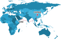 YSF Logistics transporte des suppléments de vitamine C de bonbons mous de protéines de collagène de la Chine vers les États-Unis, l'Europe, le Royaume-Uni, l'Arabie saoudite et les Émirats arabes unis