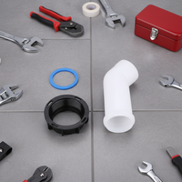Kit d'adaptation pour réservoir IBC, connecteur de tube, bec de vidange 2 pouces, extension de tuyau, buse, bouchon de robinet, 1000L, polypropylène, agricole