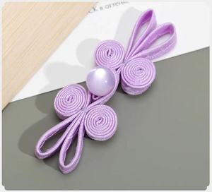 Nút Đỏ Trung Quốc tùy chỉnh nút Trung Quốc nút cổ điển Trung Quốc nút ếch phong cách với vải và hạt thủy tinh - Product Image 5