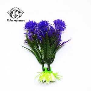 OEM 사용자 정의 자신의 브랜드 수족관 식물 장식 인공 잔디 물고기 탱크 장식 - Product Image 4