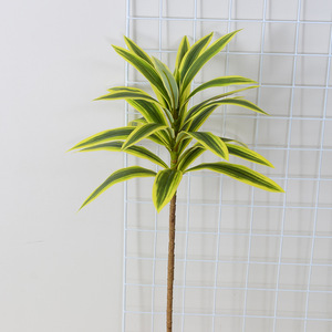 Rama de bambú artificial tocada real de la tela de seda plástica de la muestra libre para la decoración casera - Product Image 2