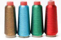 Fil de broderie métallique argent et or, 10 unités, 110G, pour broder, Type MS