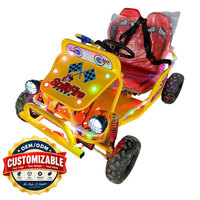 Kart électrique personnalisable haute performance 48V 500W pour adultes, 40 km/h, cadre en acier robuste, pour course en extérieur