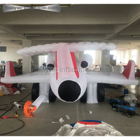 Avion gonflable à prix d'usine, modèle d'avion gonflable publicitaire à vendre