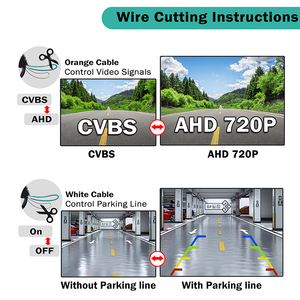 Smartour ahour AHD 720P đảo ngược đảo ngược <span class=keywords><strong>Camera</strong></span> sao lưu cho <span class=keywords><strong>Kia</strong></span> K3 / Cerato đảo ngược đêm Vison máy ảnh hỗ trợ Viện trợ - Product Image 3