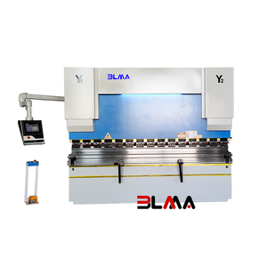 Presse plieuse hydraulique BLMA WE67K 200T3200 CNC, presse plieuse pour le traitement des métaux avec <span class=keywords><strong>programme</strong></span> Delem DA53TX 2D, 4+1 axes - Product Image 3