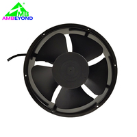 Kipas Aksial AC 22060 220x220x60mm 2600RPM 400CFM Bantalan Bola 110V 220V 380V Kipas Pendingin Industri Tanpa Sikat untuk Kabinet