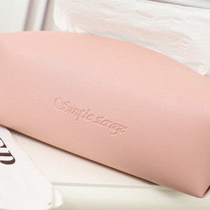 Caja de pañuelos de cuero Simple Storage, color rosa, para usar en el coche, pañuelos extraíbles, 0,1 kg - Product Image 1